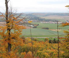 Blick von der schönen Aussicht
